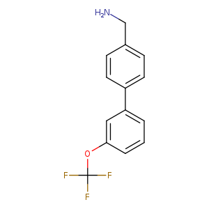 C-(3'-Trifluoromethoxy-biphenyl-4-yl)-methylamine