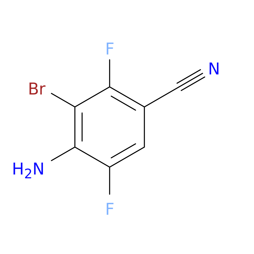 4-Amino-3-bromo-2,5-difluorobenzonitrile