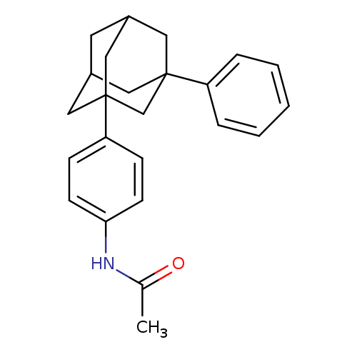N-[4-(3-phenyladamantan-1-yl)phenyl]acetamide
