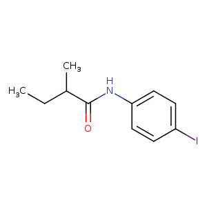N-(4-iodophenyl)-2-methylbutanamide