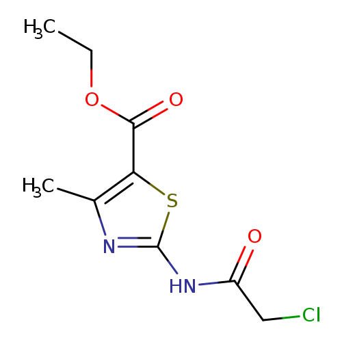 Ethyl 2-[(chloroacetyl)amino]-4-methyl-1,3-thiazole-5-carboxylate