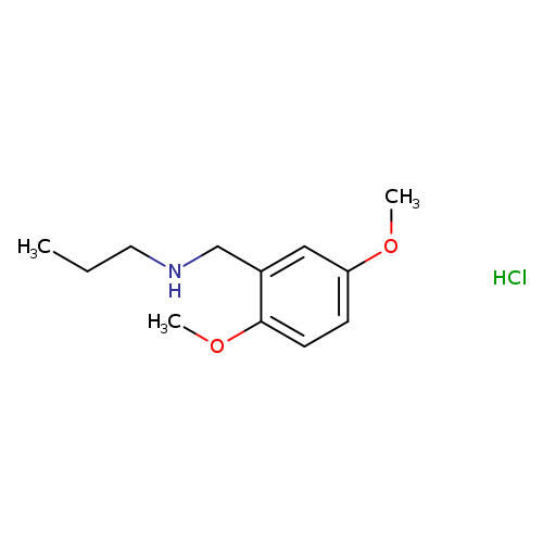 [(2,5-dimethoxyphenyl)methyl](propyl)amine hydrochloride