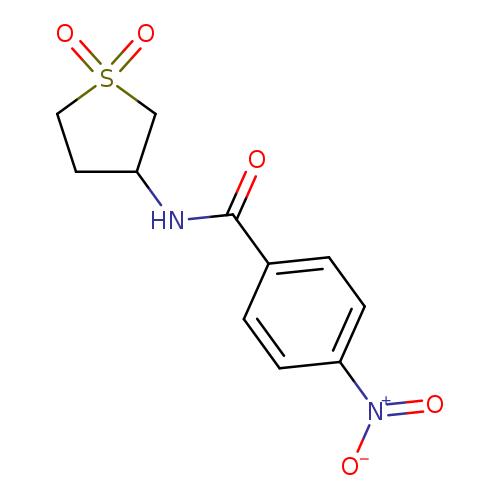 N-(1,1-dioxo-1lambda6-thiolan-3-yl)-4-nitrobenzamide