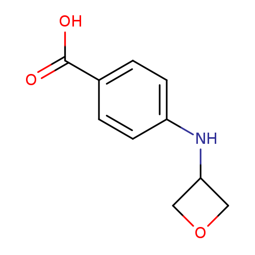 4-[(oxetan-3-yl)amino]benzoic acid