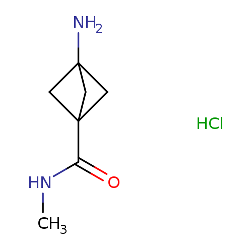 3-amino-N-methylbicyclo[1.1.1]pentane-1-carboxamide hydrochloride