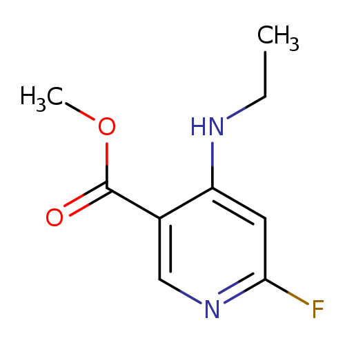 Methyl 4-(ethylamino)-6-fluoropyridine-3-carboxylate