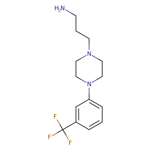 3-{4-[3-(trifluoromethyl)phenyl]piperazin-1-yl}propan-1-amine