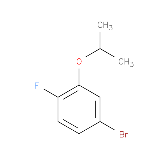4-Bromo-1-fluoro-2-(1-methylethoxy)-benzene