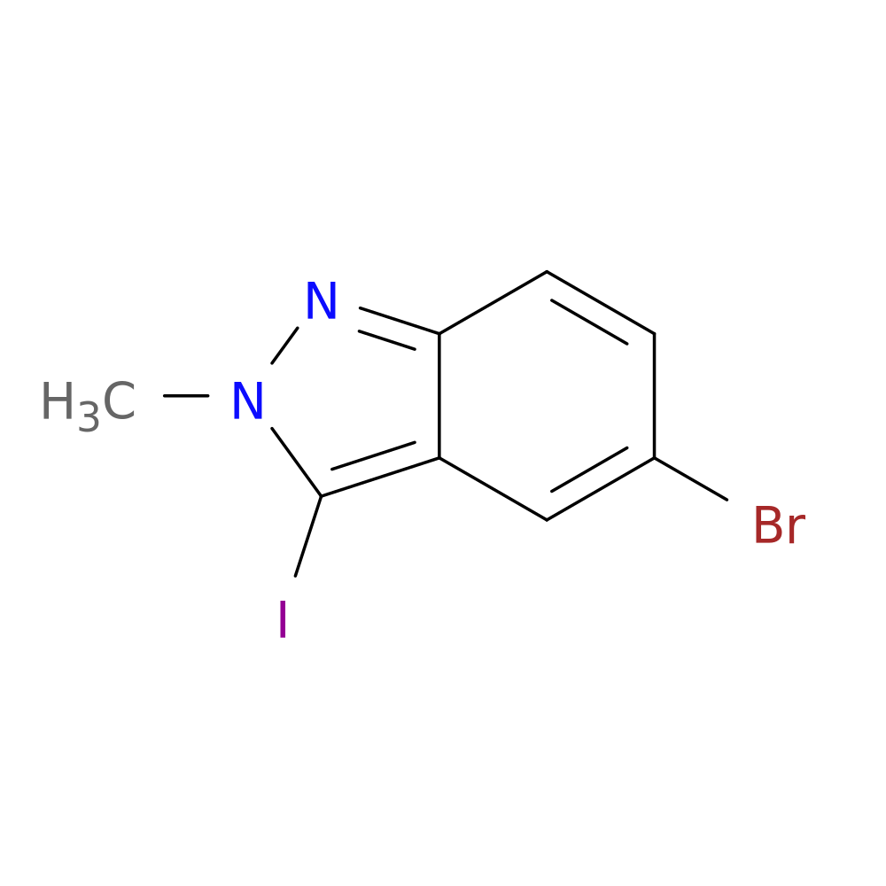 5-Bromo-3-iodo-2-methyl-2H-indazole