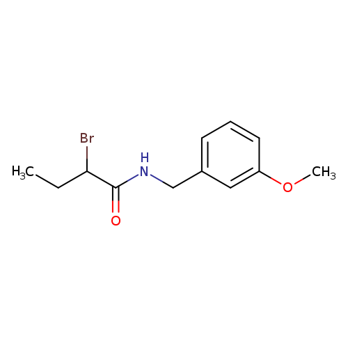 2-Bromo-n-(3-methoxybenzyl)butanamide