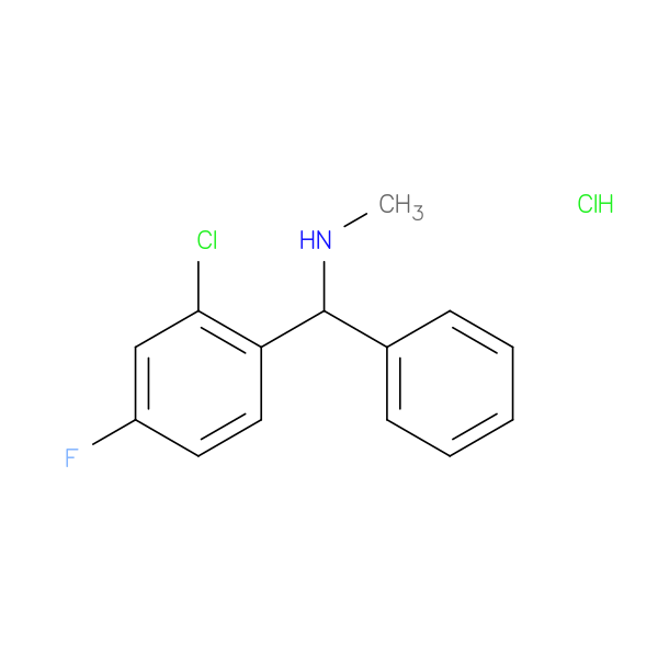 [(2-chloro-4-fluorophenyl)(phenyl)methyl](methyl)amine hydrochloride