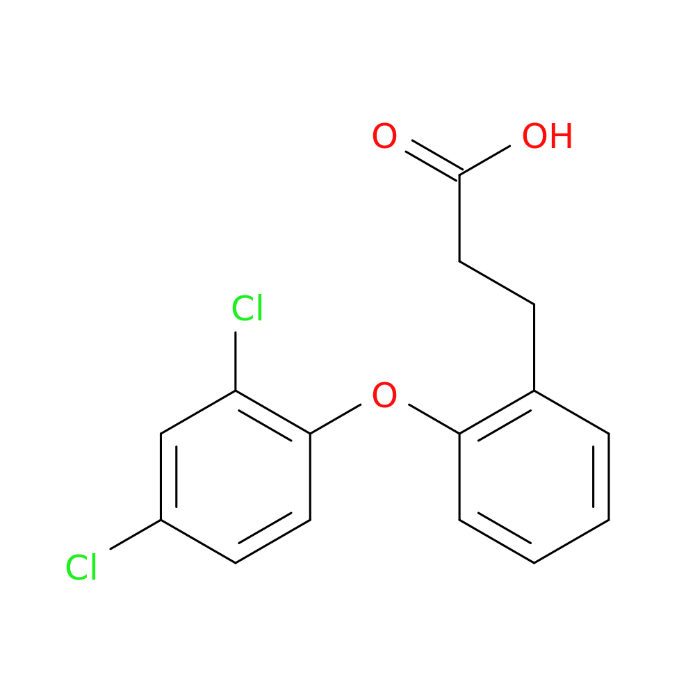 3-(2-(2,4-Dichlorophenoxy)phenyl)propanoic acid