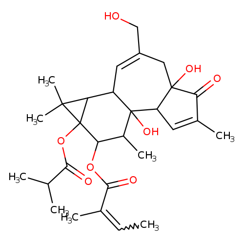 12-O-Tiglylphorbol-13 -isobutyrate