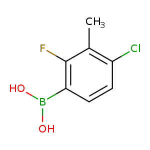 (4-Chloro-2-fluoro-3-methylphenyl)boronic acid