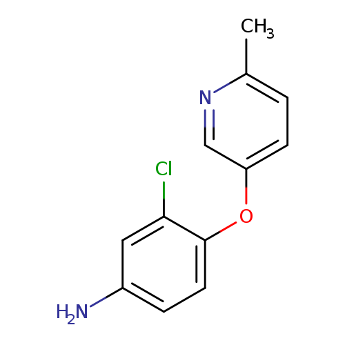 3-Chloro-4-[(6-methylpyridin-3-yl)oxy]aniline
