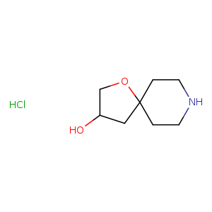 1-oxa-8-azaspiro[4.5]decan-3-ol;hydrochloride