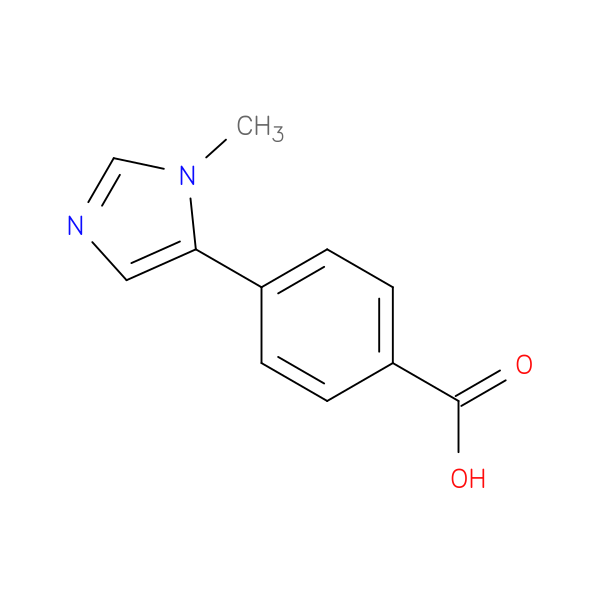 4-(1-Methyl-1H-imidazol-5-yl)benzoic acid