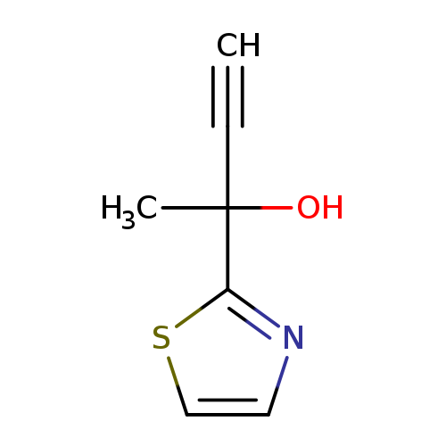 2-(Thiazol-2-yl)but-3-yn-2-ol