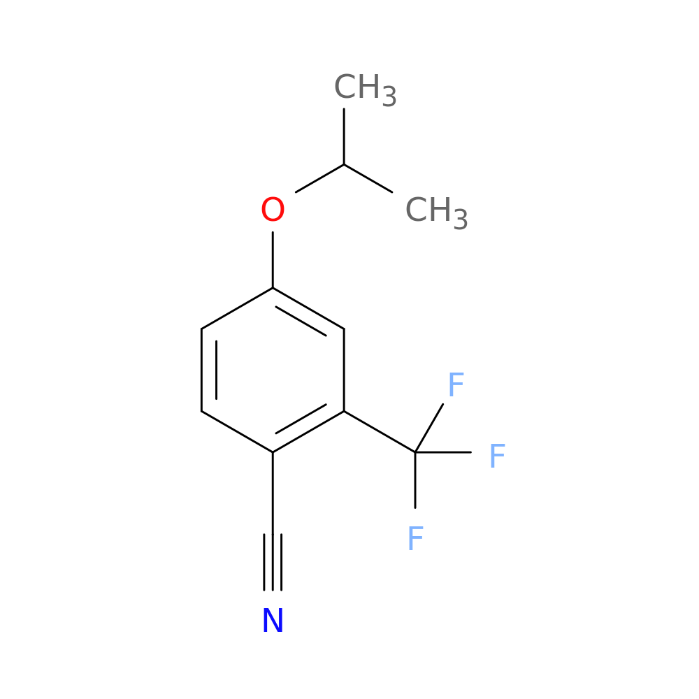 4-(propan-2-yloxy)-2-(trifluoromethyl)benzonitrile