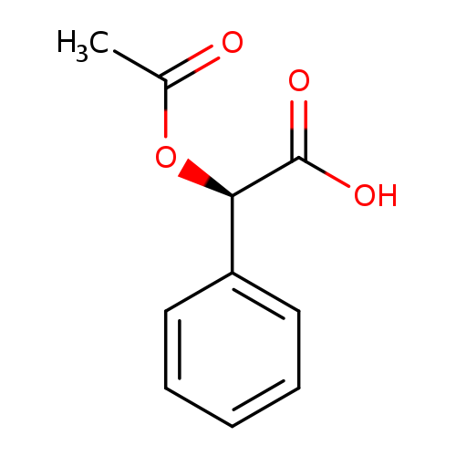 Benzeneacetic acid, a-(acetyloxy)-, (aR)-