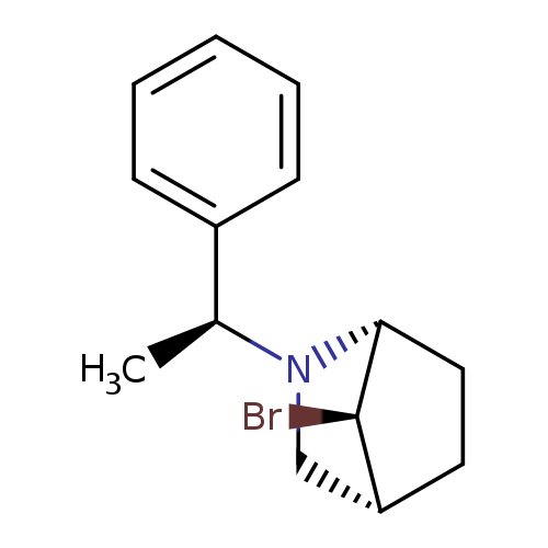 (1R,4R,7R)-7-Bromo-2-((s)-1-phenylethyl)-2-azabicyclo[2.2.1]heptane