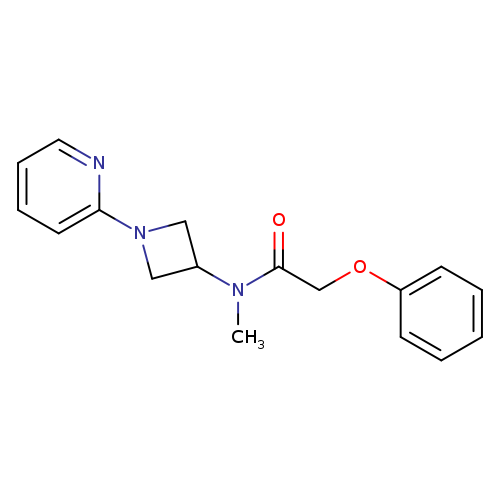 N-methyl-2-phenoxy-N-[1-(pyridin-2-yl)azetidin-3-yl]acetamide