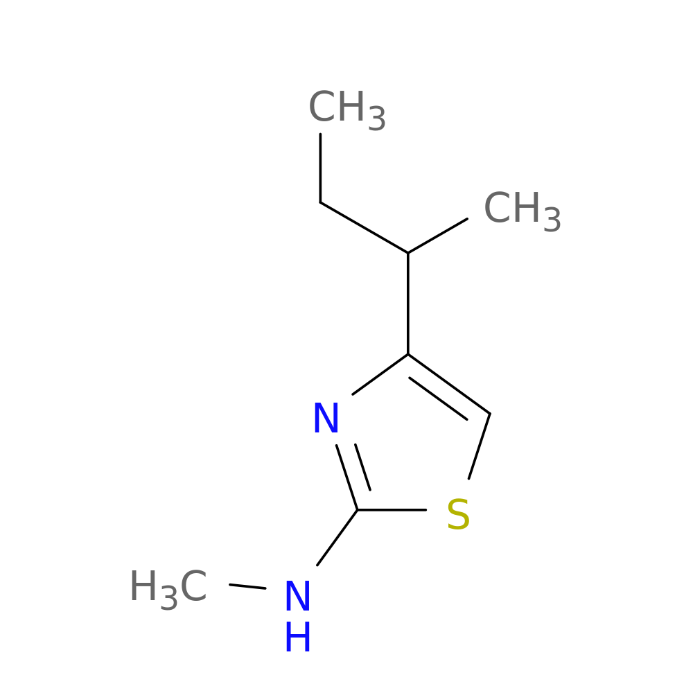 4-(butan-2-yl)-N-methyl-1,3-thiazol-2-amine