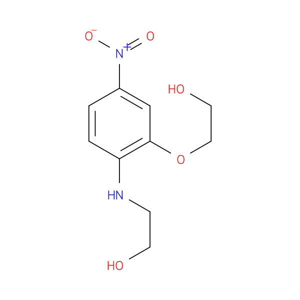 2-((2-(2-Hydroxyethoxy)-4-nitrophenyl)amino)ethanol