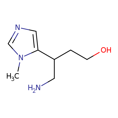 4-amino-3-(1-methyl-1H-imidazol-5-yl)butan-1-ol