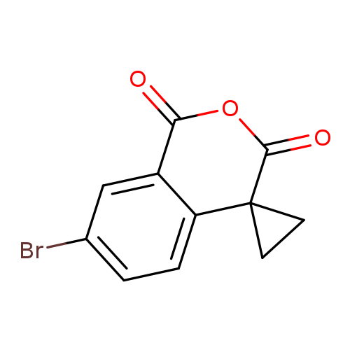 7-bromo-1,3-dihydrospiro[2-benzopyran-4,1'-cyclopropane]-1,3-dione