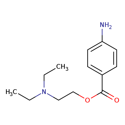 Benzoic acid, 4-amino-, 2-(diethylamino)ethyl ester