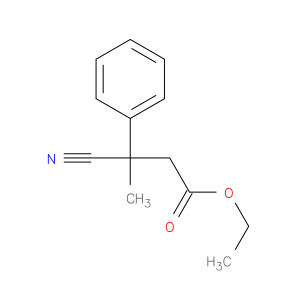 b-Cyano-b-methyl-hydrocinnamic Acid Ethyl Ester