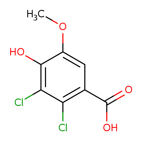2,3-Dichloro-4-hydroxy-5-methoxybenzoic acid