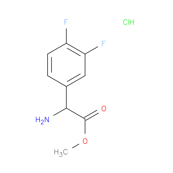 methyl 2-amino-2-(3,4-difluorophenyl)acetate hydrochloride