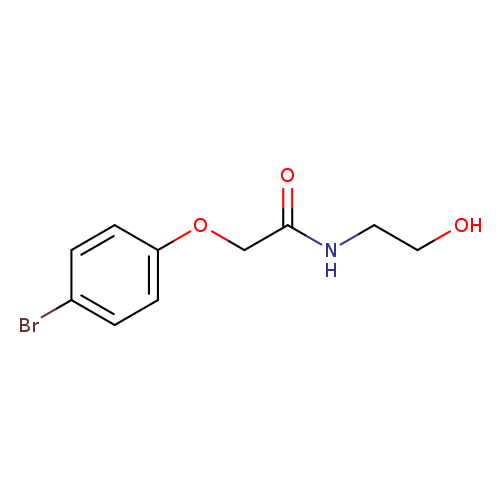 2-(4-Bromophenoxy)-N-(2-hydroxyethyl)acetamide