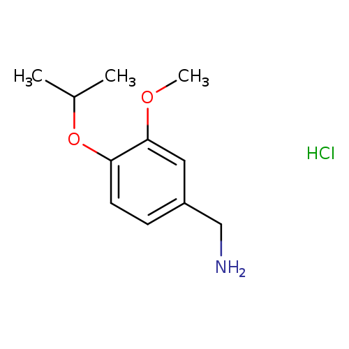 (4-Isopropoxy-3-methoxyphenyl)methanaminehydrochloride