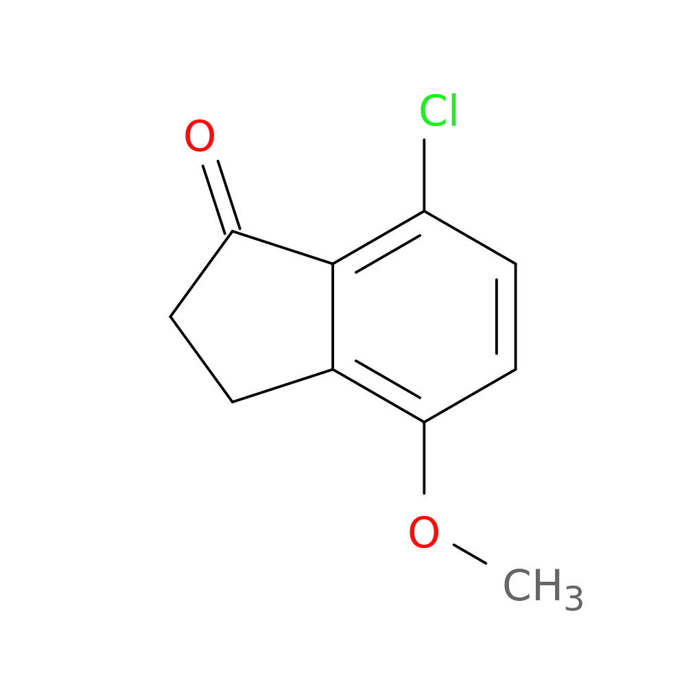 7-Chloro-4-methoxy-2,3-dihydro-1H-inden-1-one