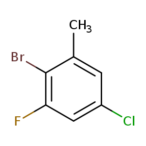 Benzene, 2-bromo-5-chloro-1-fluoro-3-methyl-
