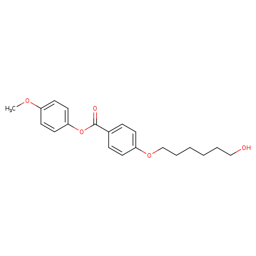Benzoic acid, 4-[(6-hydroxyhexyl)oxy]-, 4-methoxyphenyl ester