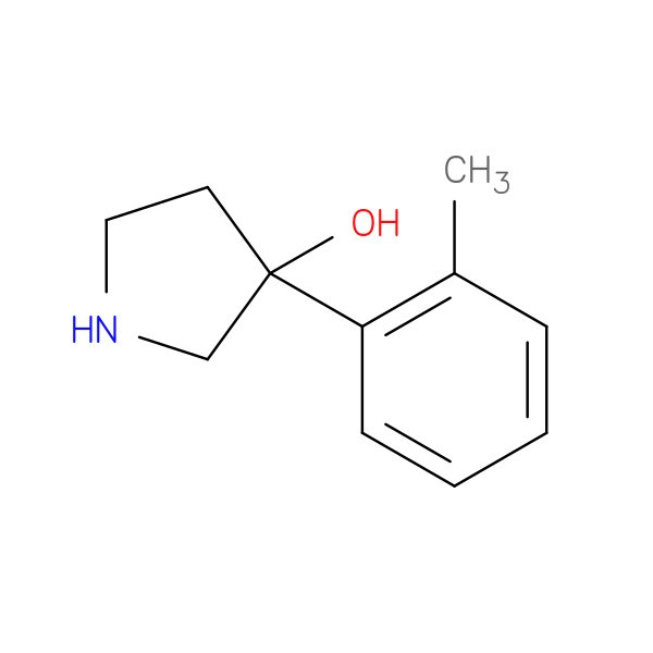 3-(2-Methylphenyl)-3-pyrrolidinol Hydrochloride