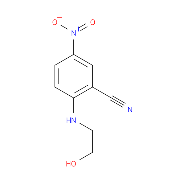 2-[(2-Hydroxyethyl)amino]-5-nitrobenzonitrile