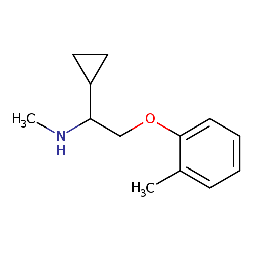 [1-Cyclopropyl-2-(2-methylphenoxy)ethyl]methylamine