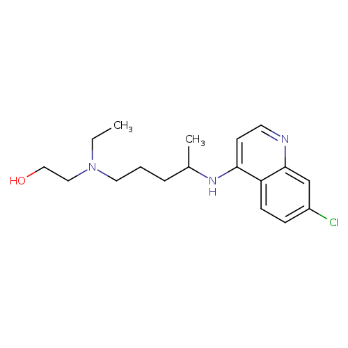 2-[{4-[(7-chloroquinolin-4-yl)amino]pentyl}(ethyl)amino]ethanol sulfate