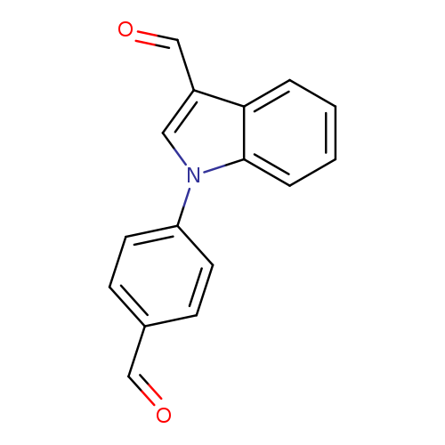 1-(4-formylphenyl)-1H-indole-3-carbaldehyde