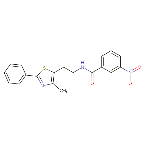 N-[2-(4-methyl-2-phenyl-1,3-thiazol-5-yl)ethyl]-3-nitrobenzamide