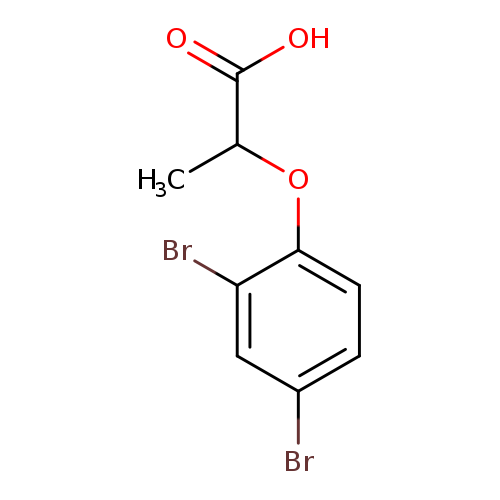 2-(2,4-Dibromophenoxy)propanoic acid