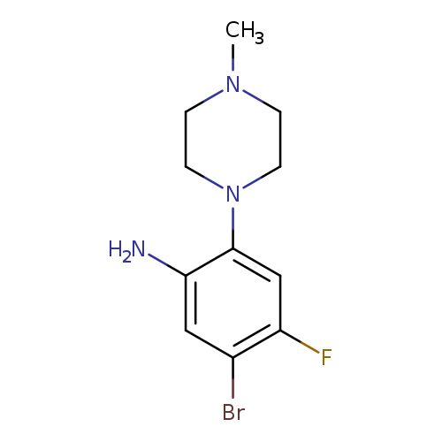 5-bromo-4-fluoro-2-(4-methylpiperazin-1-yl)aniline