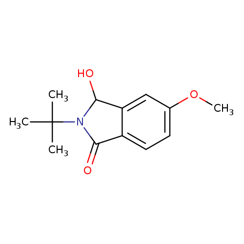 2-tert-Butyl-3-hydroxy-5-methoxy-3H-isoindol-1-one