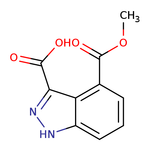1H-Indazole-3,4-dicarboxylic acid 4-methyl ester