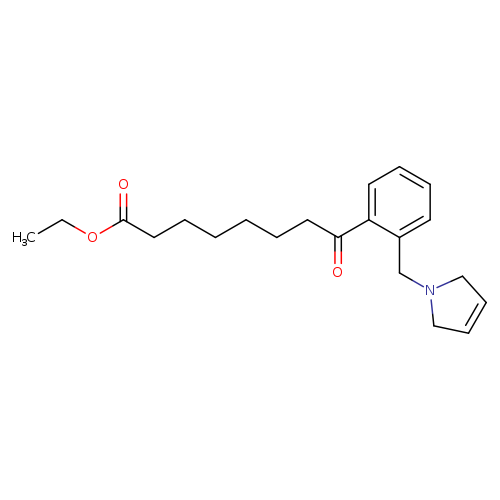 Ethyl 8-(2-((2,5-dihydro-1H-pyrrol-1-yl)methyl)phenyl)-8-oxooctanoate